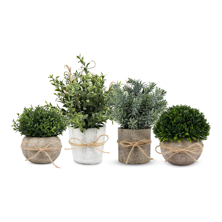 4Pcs-Small-Fake-Plants-for-Home-Decor