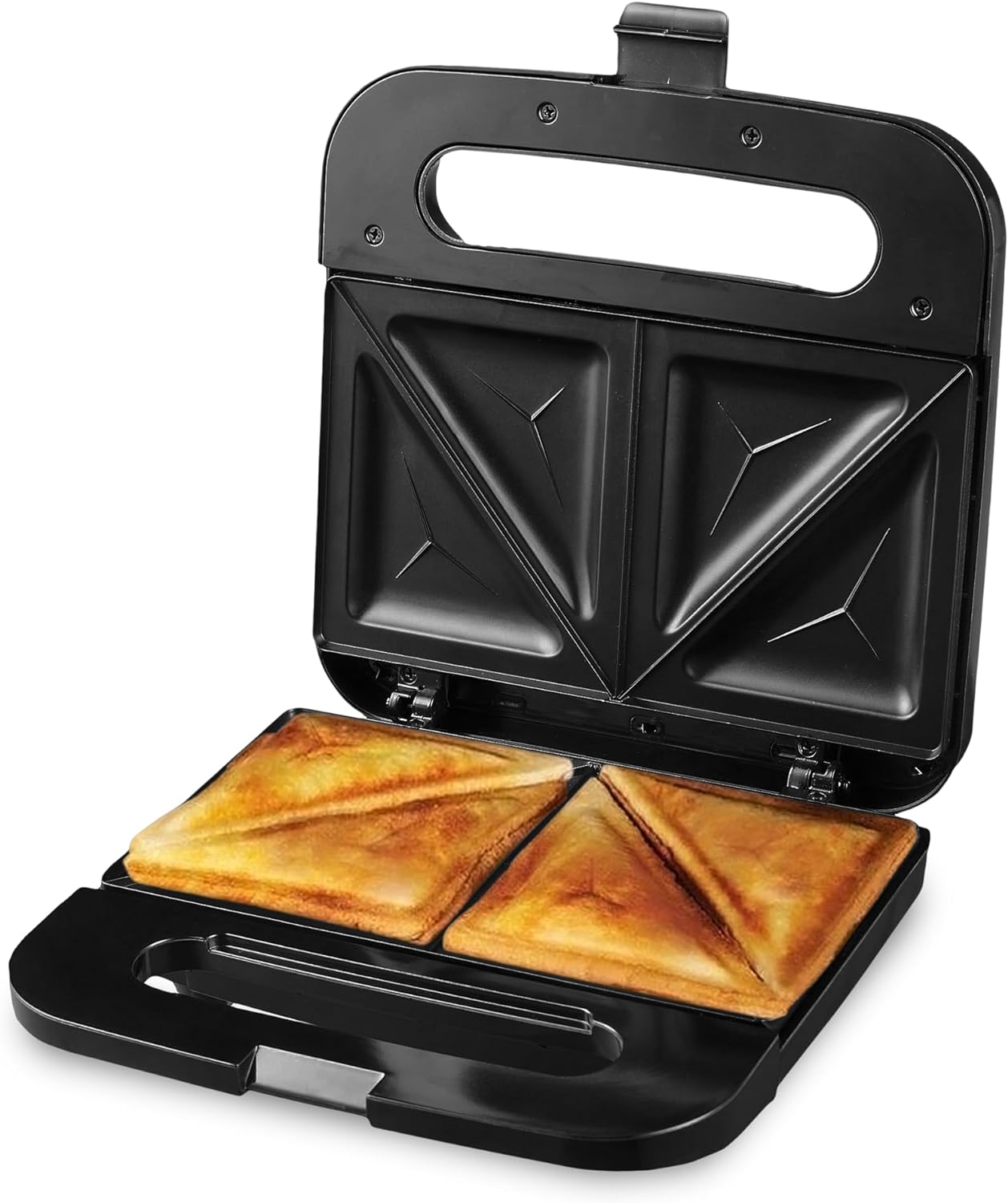 OVENTE Electric Sandwich Maker with Non-Stick Plates